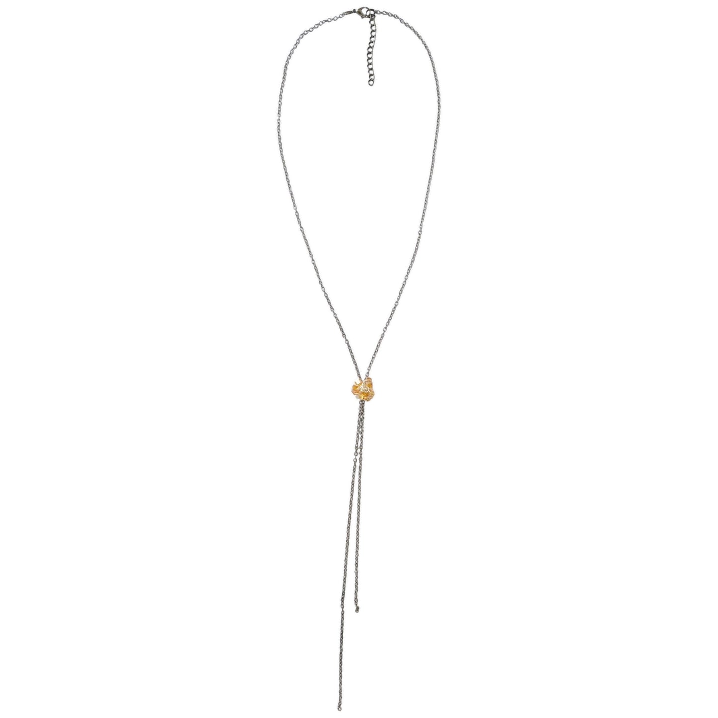 Sitrin ve Akik Taşlı 3lü Kolye Set