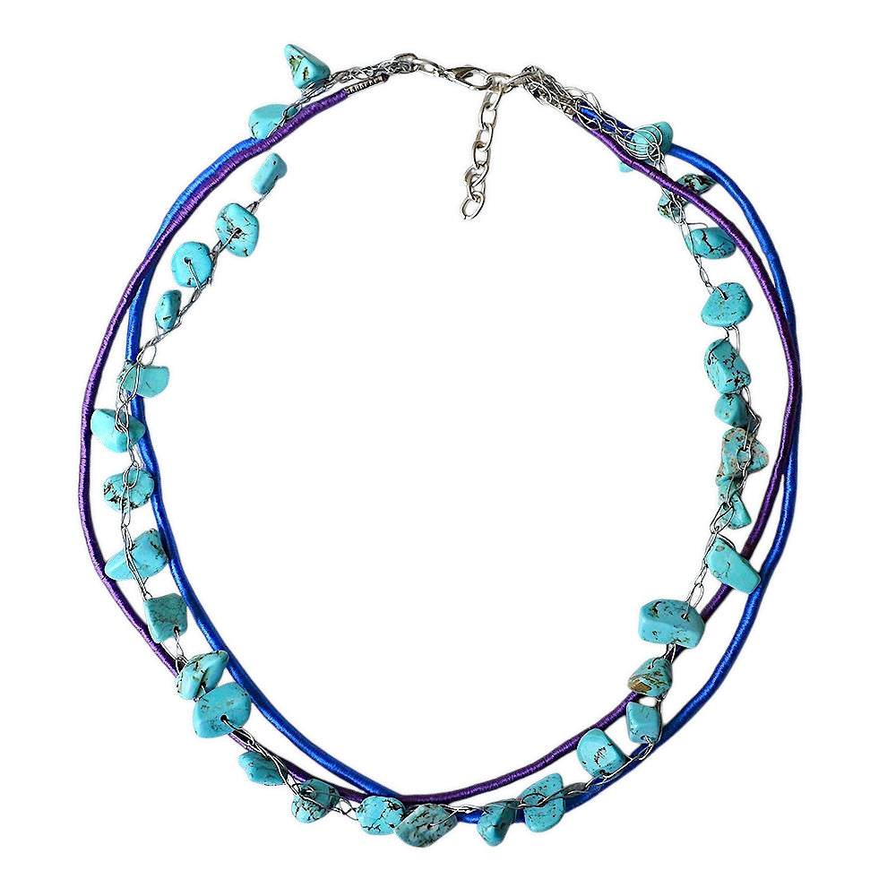 Turquoise Stone Necklace