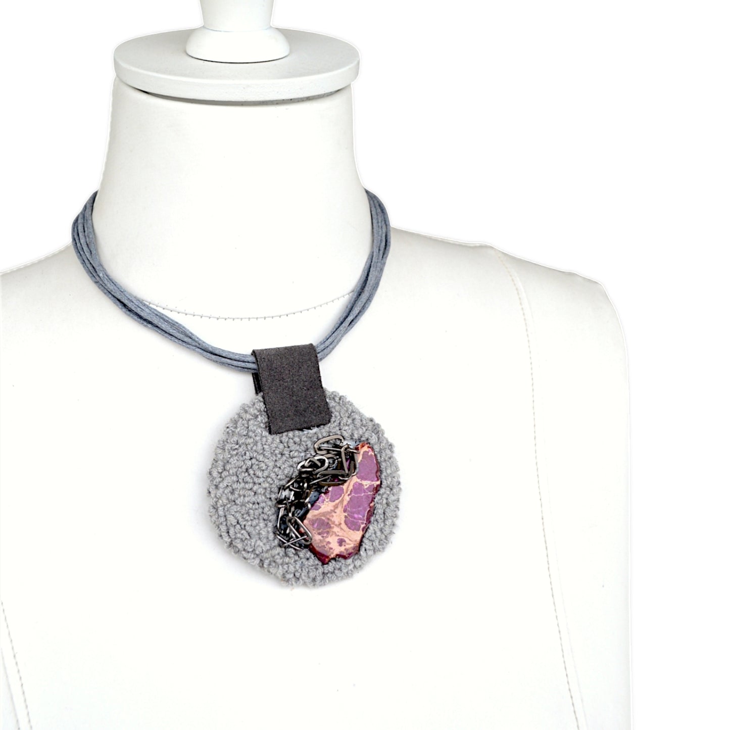 Varisit Taşlı Punch Kolye