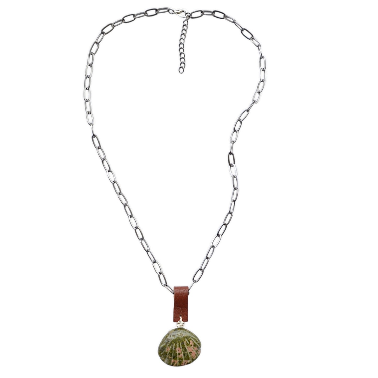 Unakit Taşlı 3lü Kolye Set