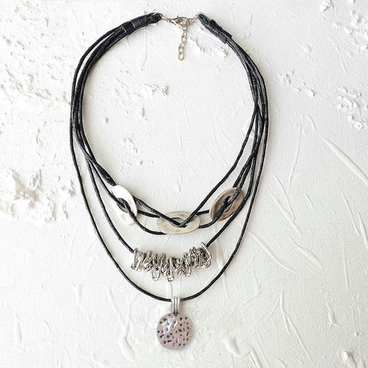 Black Rope Necklace
