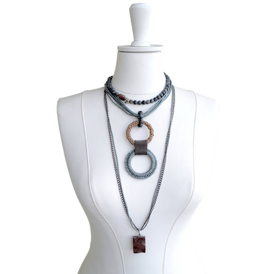 3lü Kolye Set