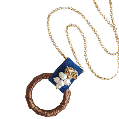 Pearl Long Chain Necklace