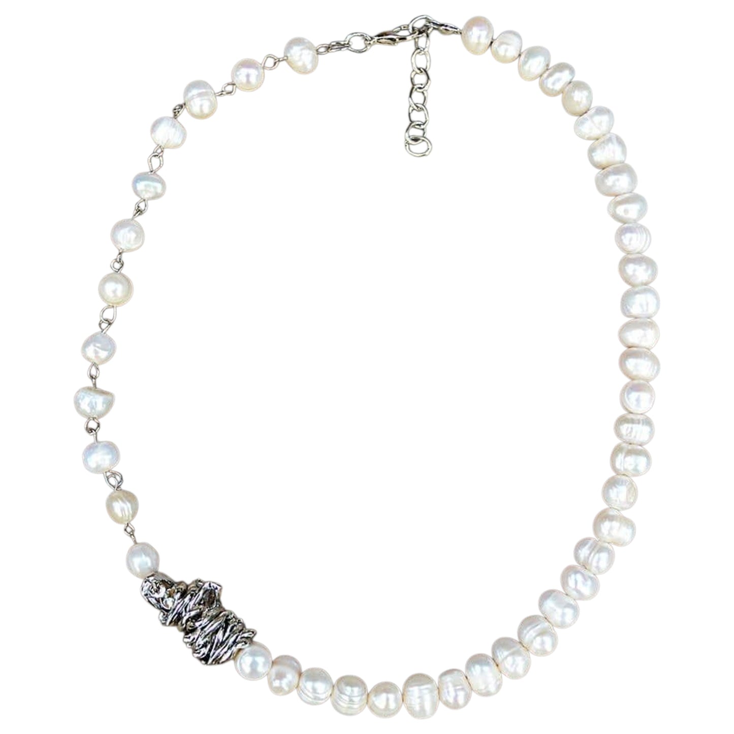 Culture Pearl Short Necklace