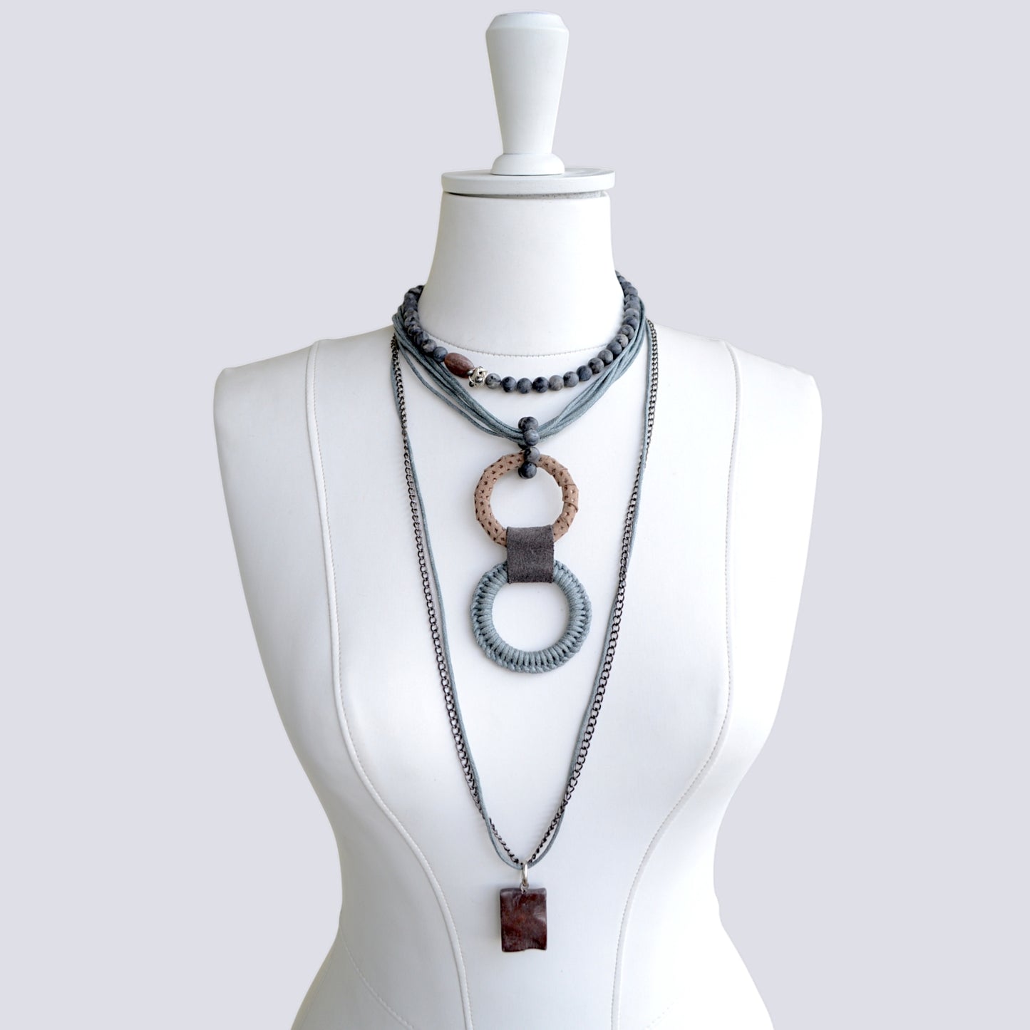3lü Kolye Set