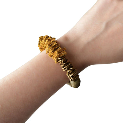 Ahşap ve Deri Bileklik