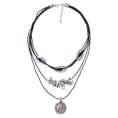 Black Rope Necklace